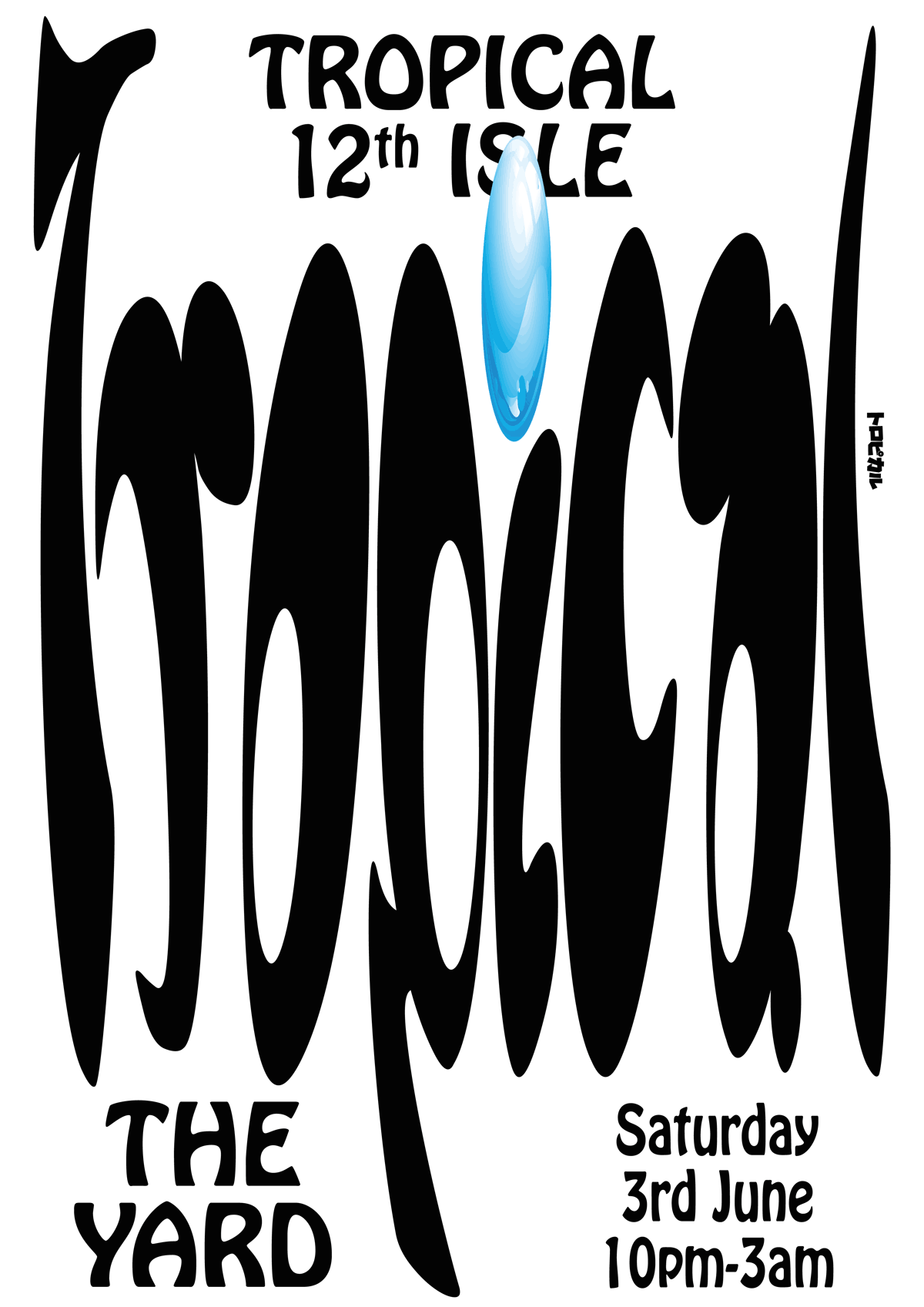 Tropical, unused poster